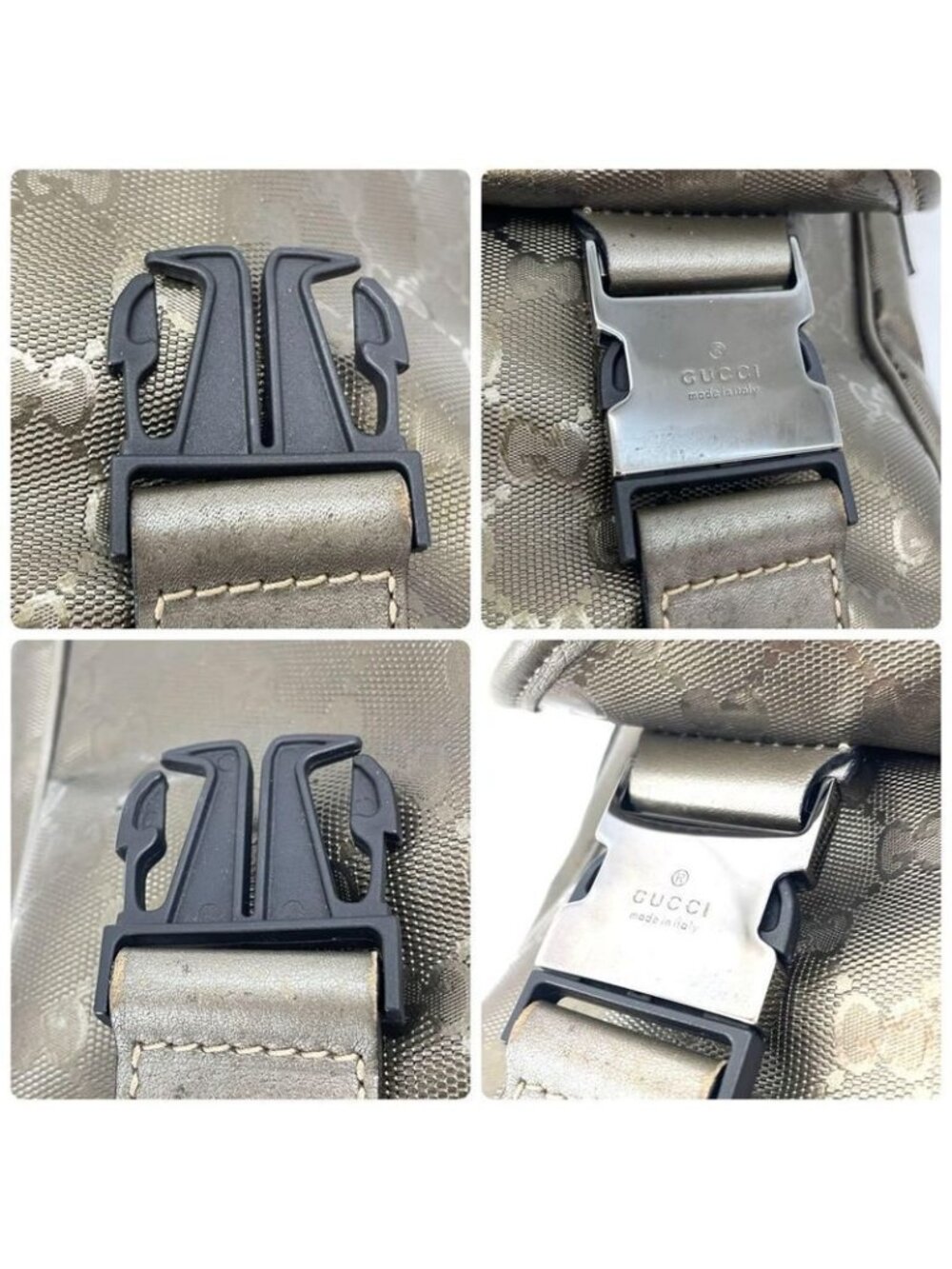 ★SOLD★ Gucci GG Supreme Shoulder Messenger Bag Business Travel - Picture 15 of 16